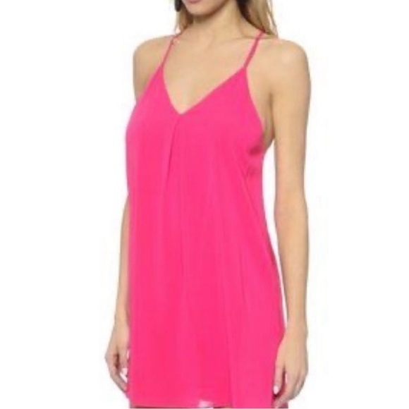 Alice + Olivia Fierra Silk Mini Slip Dress Y2K - Picture 1 of 8